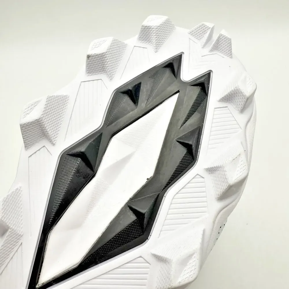 Under Armour Mens Spotlight Fran RM 4.0 Cleats US 12.5 M EU 47 White Black EUC